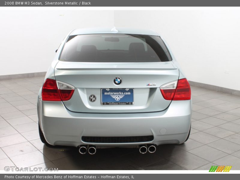 Silverstone Metallic / Black 2008 BMW M3 Sedan