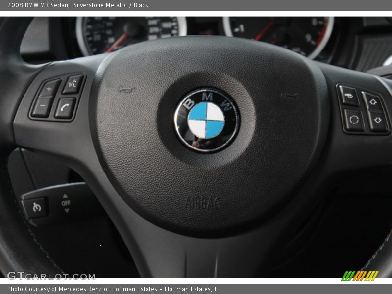 Silverstone Metallic / Black 2008 BMW M3 Sedan