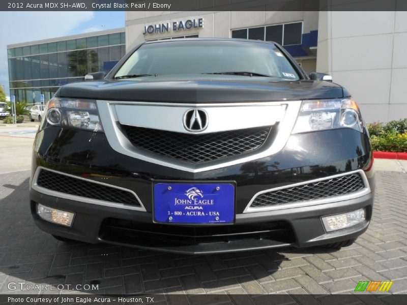Crystal Black Pearl / Ebony 2012 Acura MDX SH-AWD