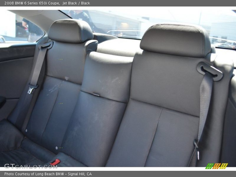 Jet Black / Black 2008 BMW 6 Series 650i Coupe