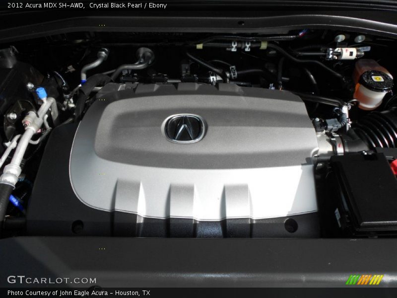 Crystal Black Pearl / Ebony 2012 Acura MDX SH-AWD