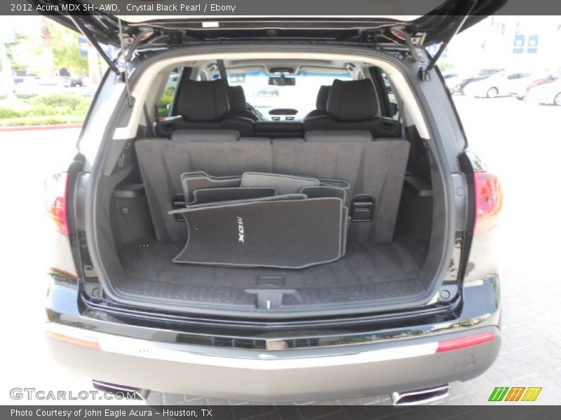 Crystal Black Pearl / Ebony 2012 Acura MDX SH-AWD