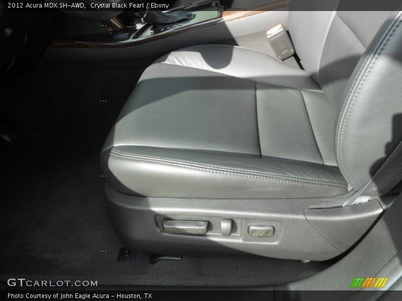 Crystal Black Pearl / Ebony 2012 Acura MDX SH-AWD