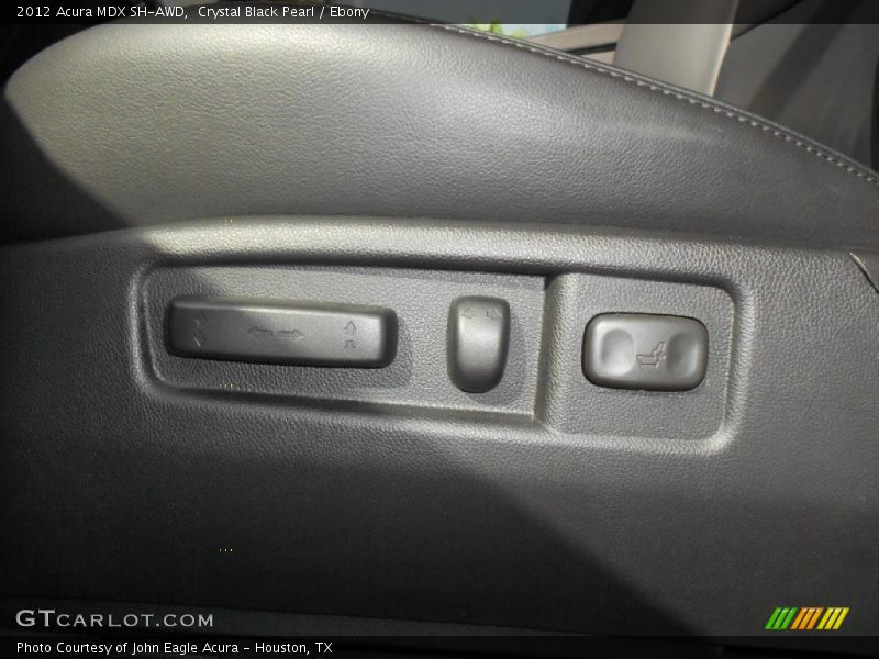Crystal Black Pearl / Ebony 2012 Acura MDX SH-AWD