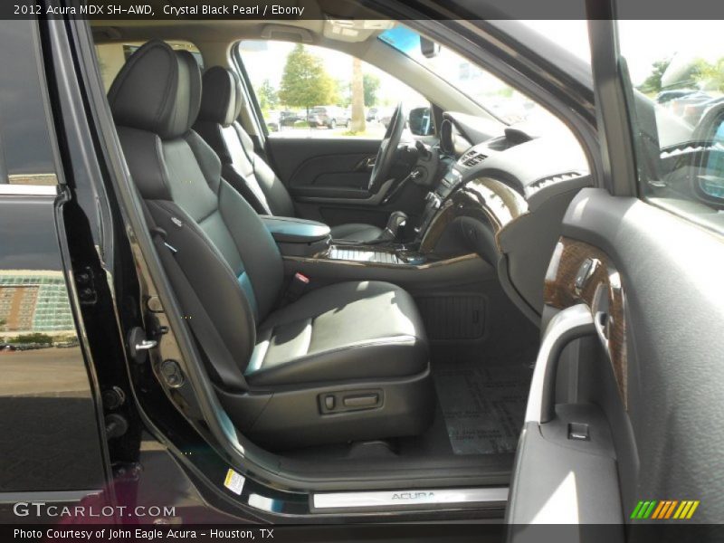 Crystal Black Pearl / Ebony 2012 Acura MDX SH-AWD