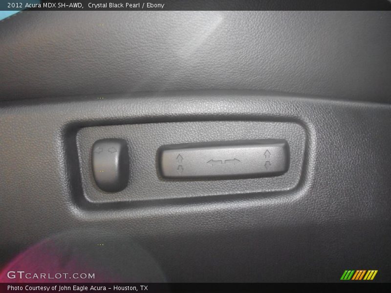 Crystal Black Pearl / Ebony 2012 Acura MDX SH-AWD
