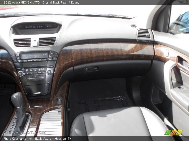 Crystal Black Pearl / Ebony 2012 Acura MDX SH-AWD