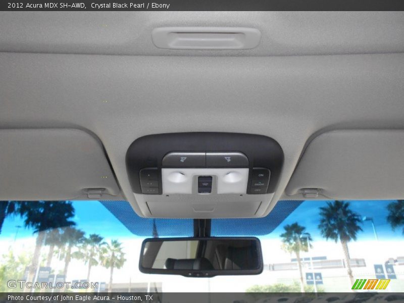 Crystal Black Pearl / Ebony 2012 Acura MDX SH-AWD