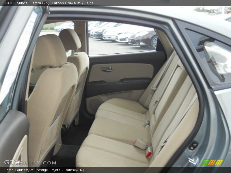Carbon Gray Mist / Beige 2010 Hyundai Elantra GLS