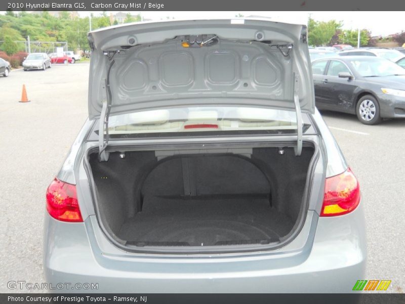 Carbon Gray Mist / Beige 2010 Hyundai Elantra GLS