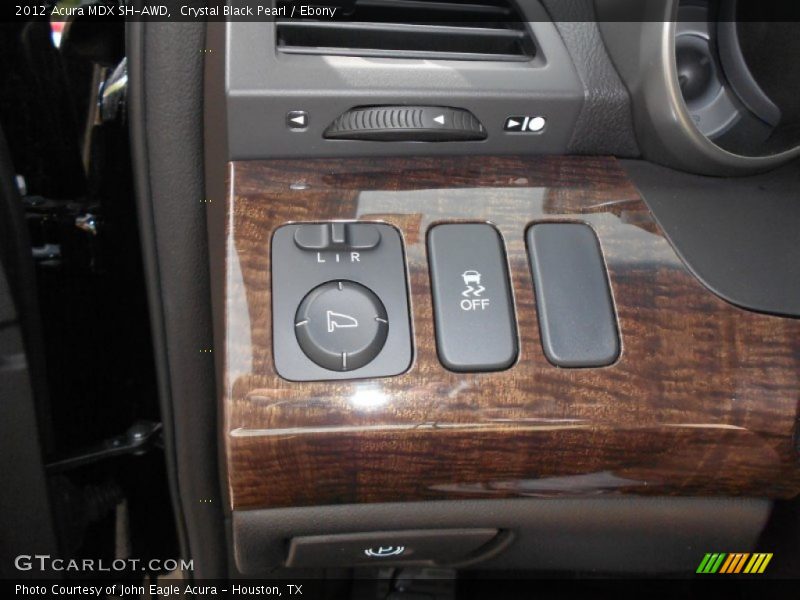 Crystal Black Pearl / Ebony 2012 Acura MDX SH-AWD