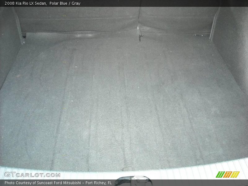 Polar Blue / Gray 2008 Kia Rio LX Sedan