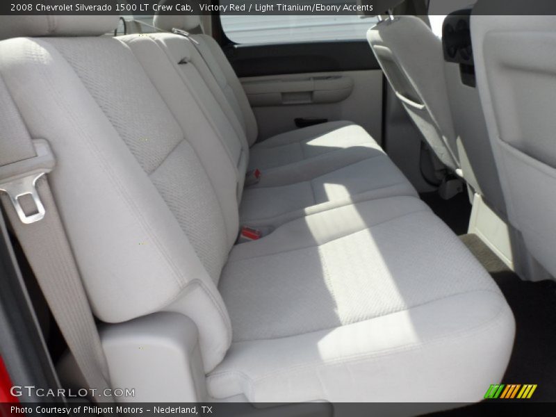 Victory Red / Light Titanium/Ebony Accents 2008 Chevrolet Silverado 1500 LT Crew Cab