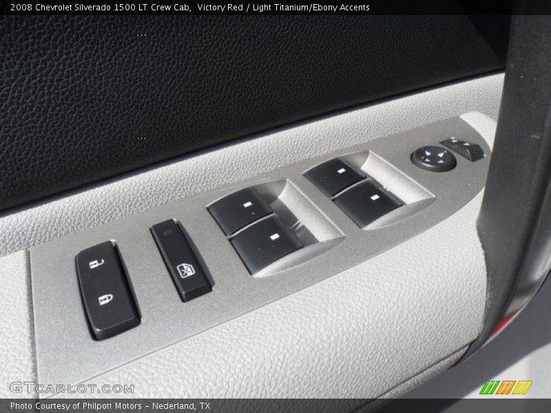 Victory Red / Light Titanium/Ebony Accents 2008 Chevrolet Silverado 1500 LT Crew Cab