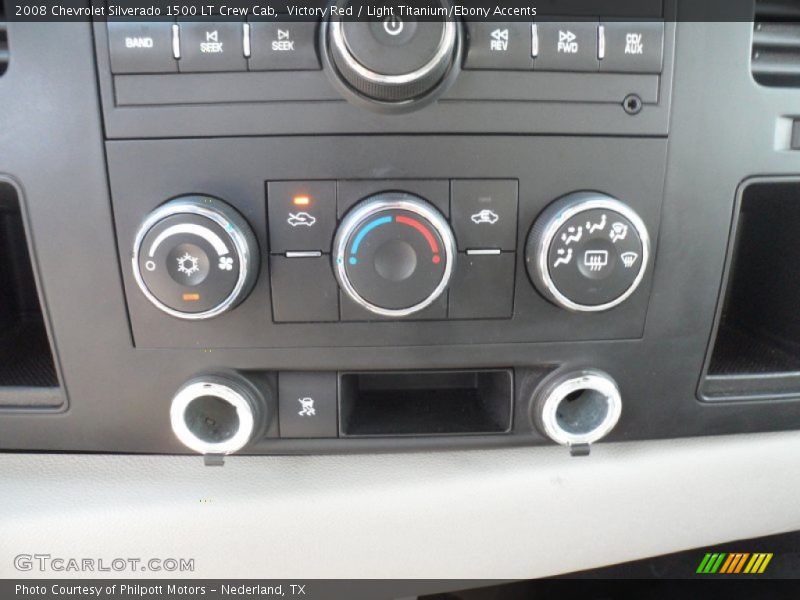 Victory Red / Light Titanium/Ebony Accents 2008 Chevrolet Silverado 1500 LT Crew Cab