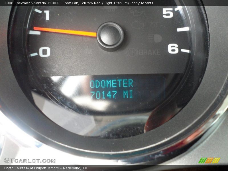 Victory Red / Light Titanium/Ebony Accents 2008 Chevrolet Silverado 1500 LT Crew Cab