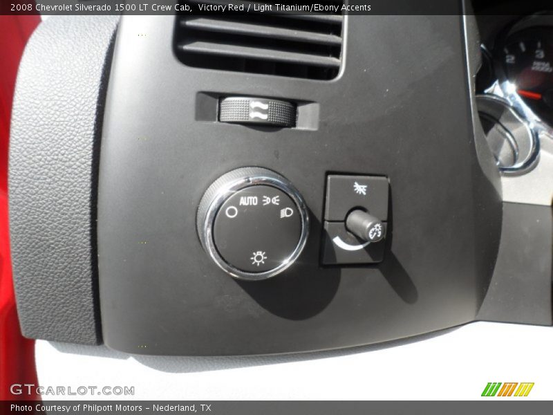 Victory Red / Light Titanium/Ebony Accents 2008 Chevrolet Silverado 1500 LT Crew Cab