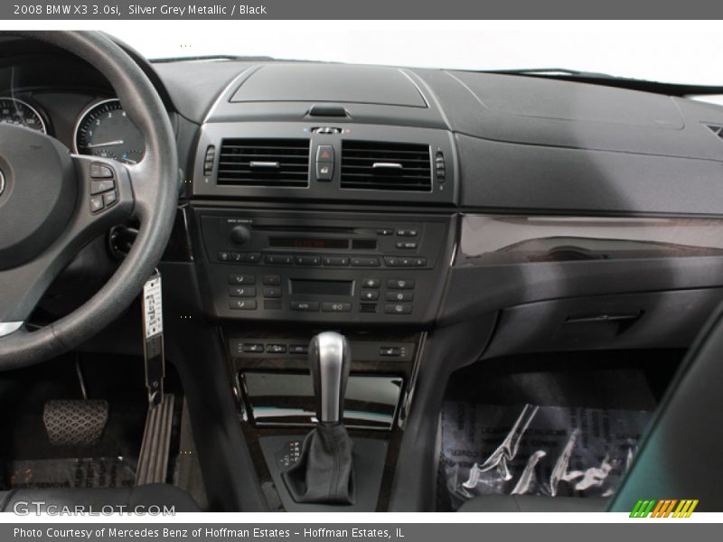 Silver Grey Metallic / Black 2008 BMW X3 3.0si