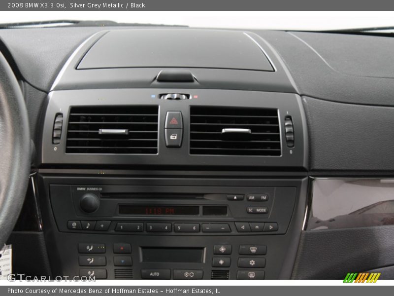 Silver Grey Metallic / Black 2008 BMW X3 3.0si