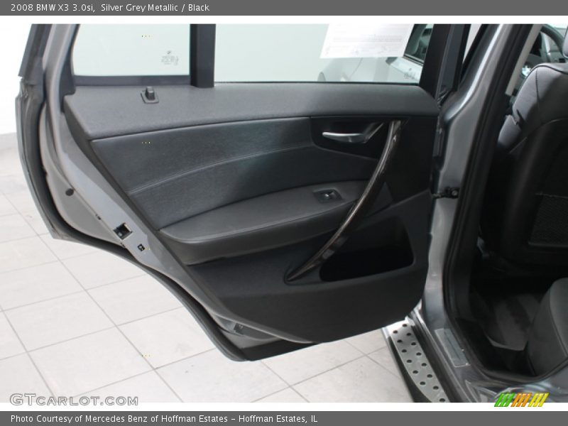 Silver Grey Metallic / Black 2008 BMW X3 3.0si