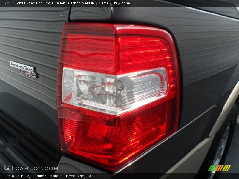 Carbon Metallic / Camel/Grey Stone 2007 Ford Expedition Eddie Bauer