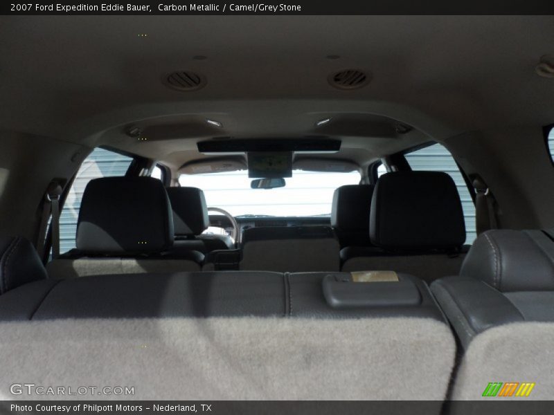 Carbon Metallic / Camel/Grey Stone 2007 Ford Expedition Eddie Bauer