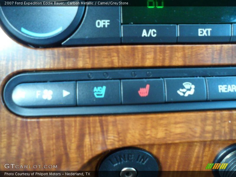 Carbon Metallic / Camel/Grey Stone 2007 Ford Expedition Eddie Bauer