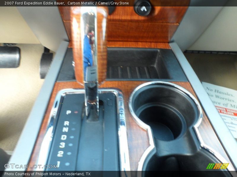 Carbon Metallic / Camel/Grey Stone 2007 Ford Expedition Eddie Bauer