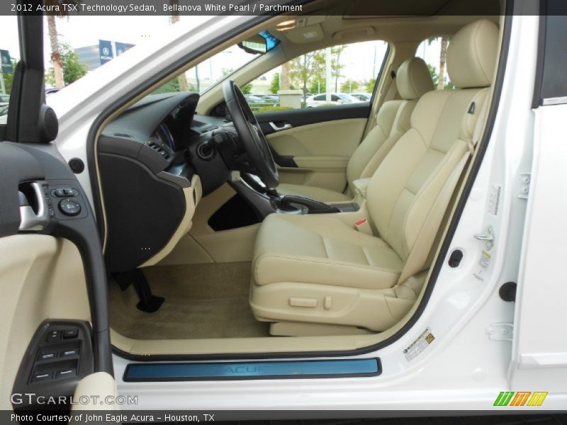 Bellanova White Pearl / Parchment 2012 Acura TSX Technology Sedan