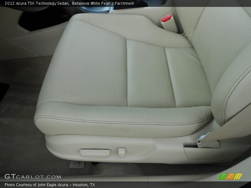 Bellanova White Pearl / Parchment 2012 Acura TSX Technology Sedan
