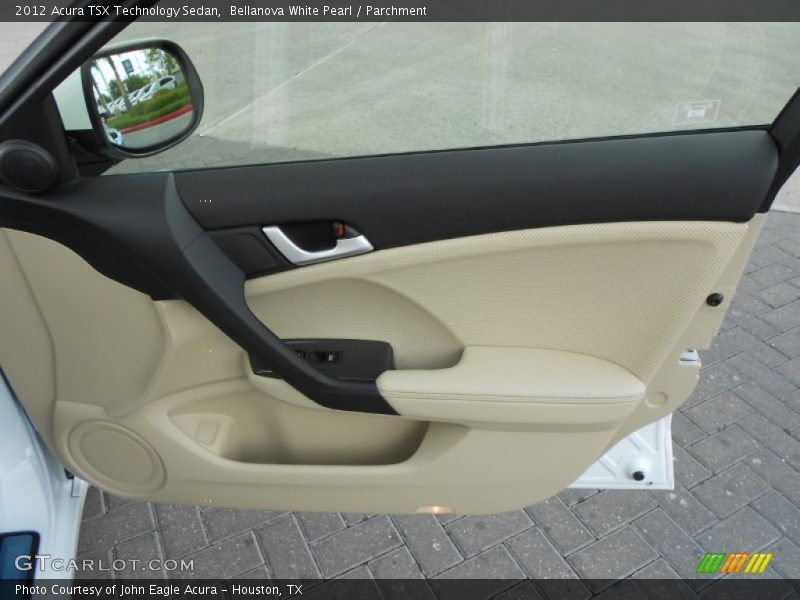 Bellanova White Pearl / Parchment 2012 Acura TSX Technology Sedan