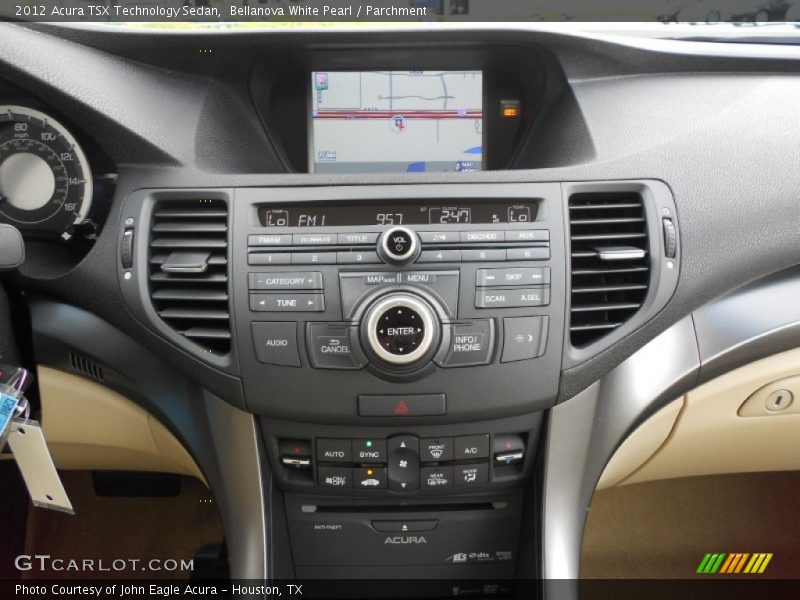 Bellanova White Pearl / Parchment 2012 Acura TSX Technology Sedan