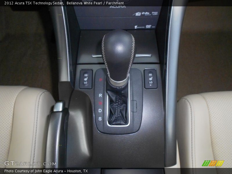 Bellanova White Pearl / Parchment 2012 Acura TSX Technology Sedan