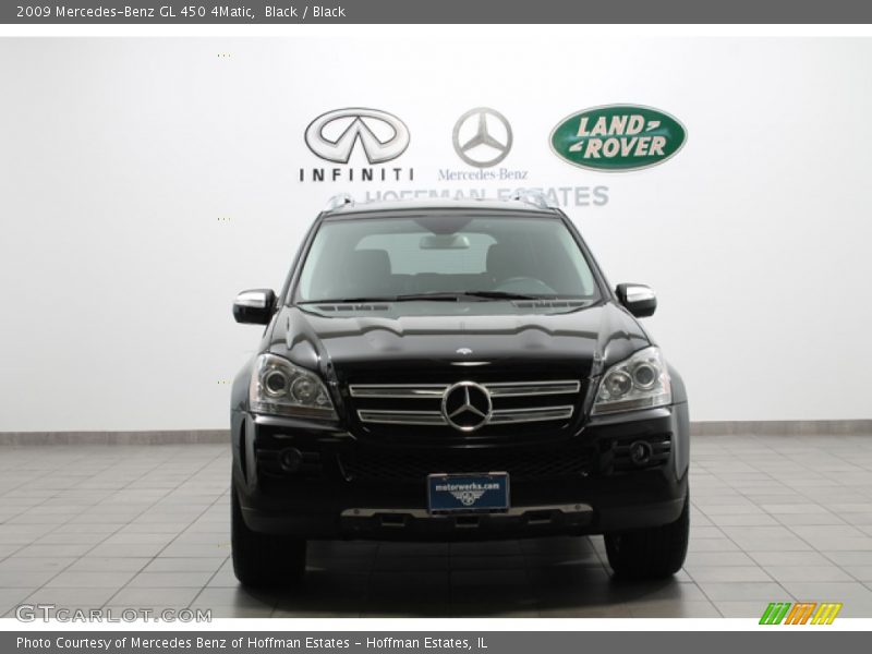 Black / Black 2009 Mercedes-Benz GL 450 4Matic