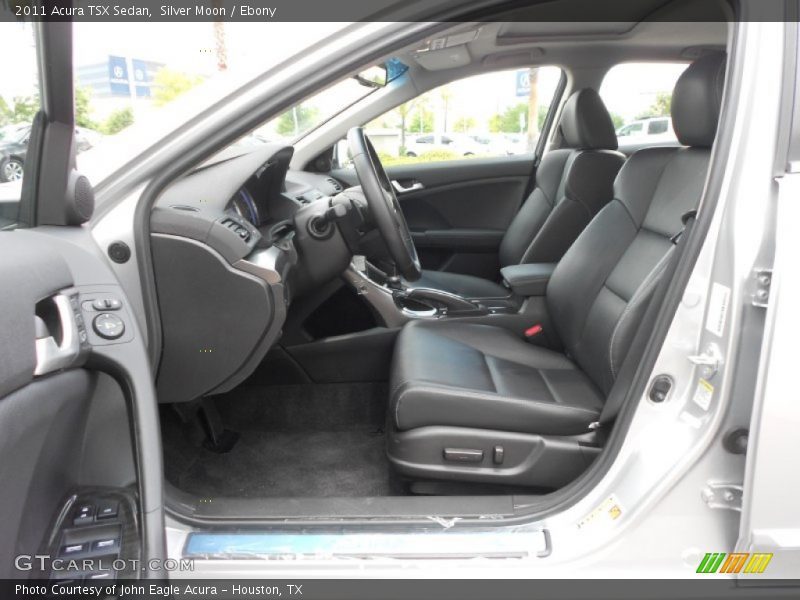  2011 TSX Sedan Ebony Interior
