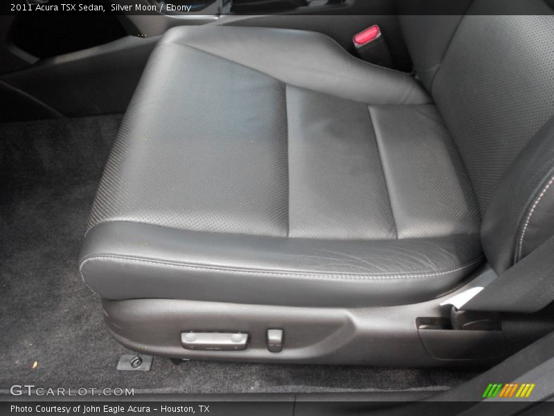 Front Seat of 2011 TSX Sedan