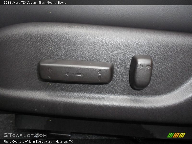 Silver Moon / Ebony 2011 Acura TSX Sedan