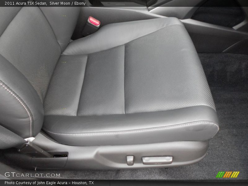 Silver Moon / Ebony 2011 Acura TSX Sedan