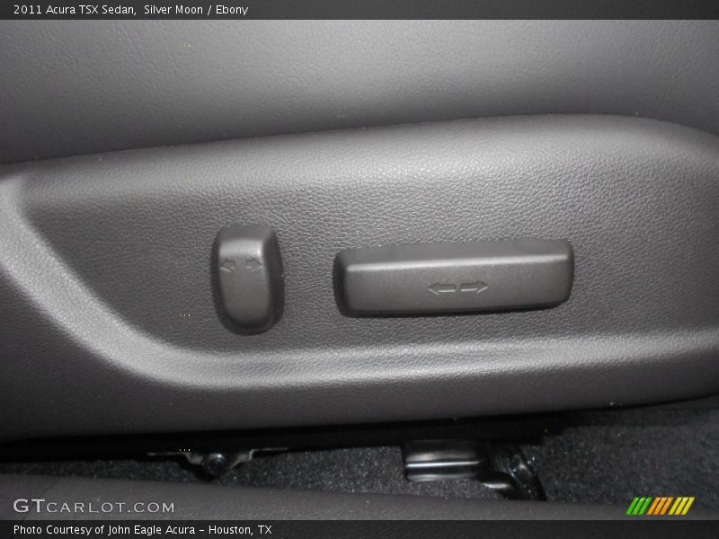 Silver Moon / Ebony 2011 Acura TSX Sedan