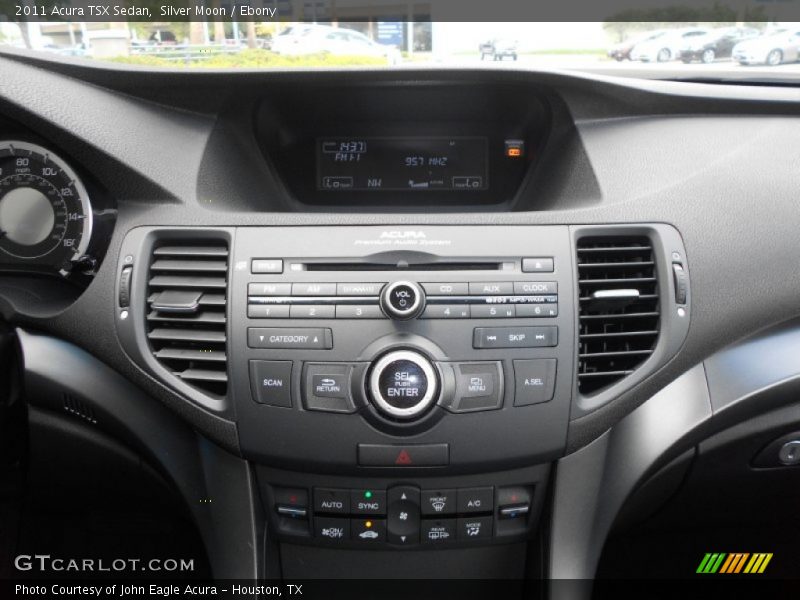 Audio System of 2011 TSX Sedan