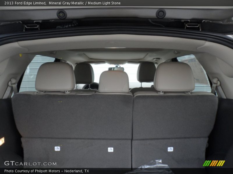 Mineral Gray Metallic / Medium Light Stone 2013 Ford Edge Limited