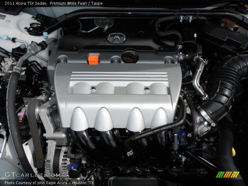 Premium White Pearl / Taupe 2011 Acura TSX Sedan