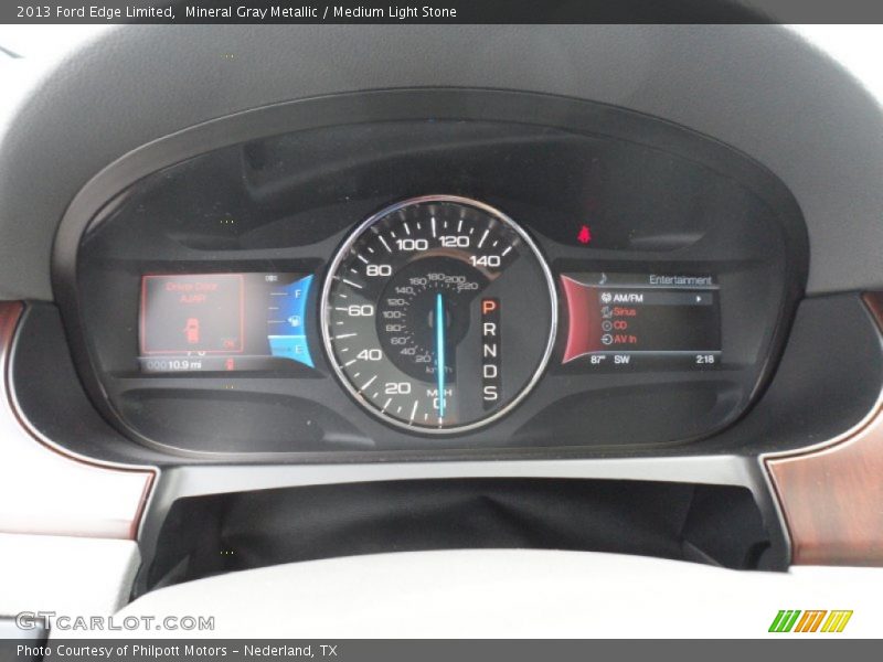  2013 Edge Limited Limited Gauges