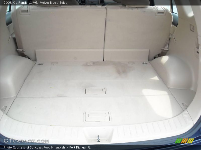 Velvet Blue / Beige 2008 Kia Rondo LX V6