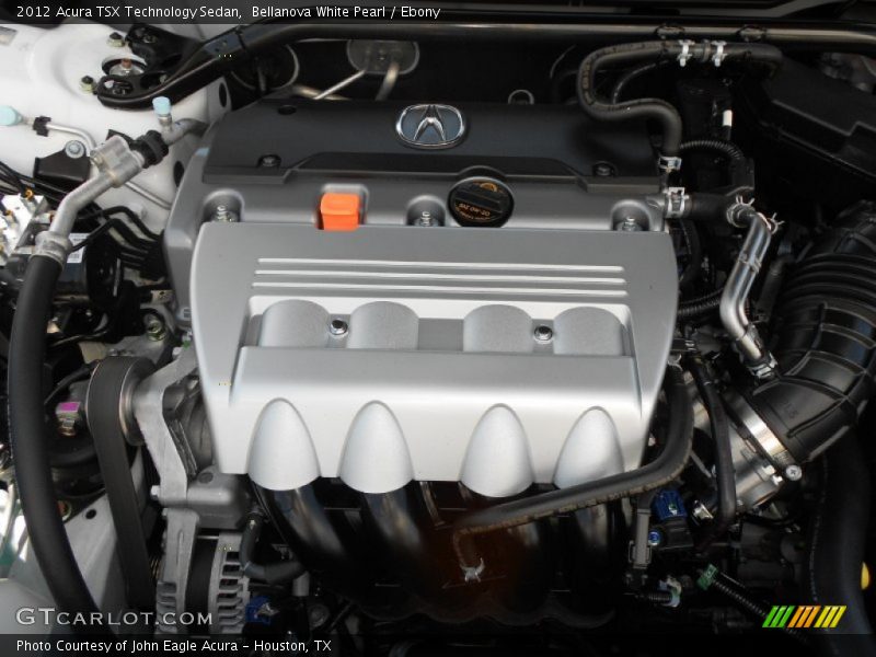 Bellanova White Pearl / Ebony 2012 Acura TSX Technology Sedan