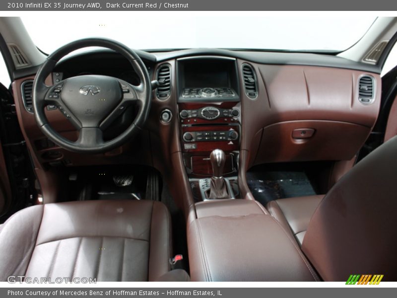 Dashboard of 2010 EX 35 Journey AWD