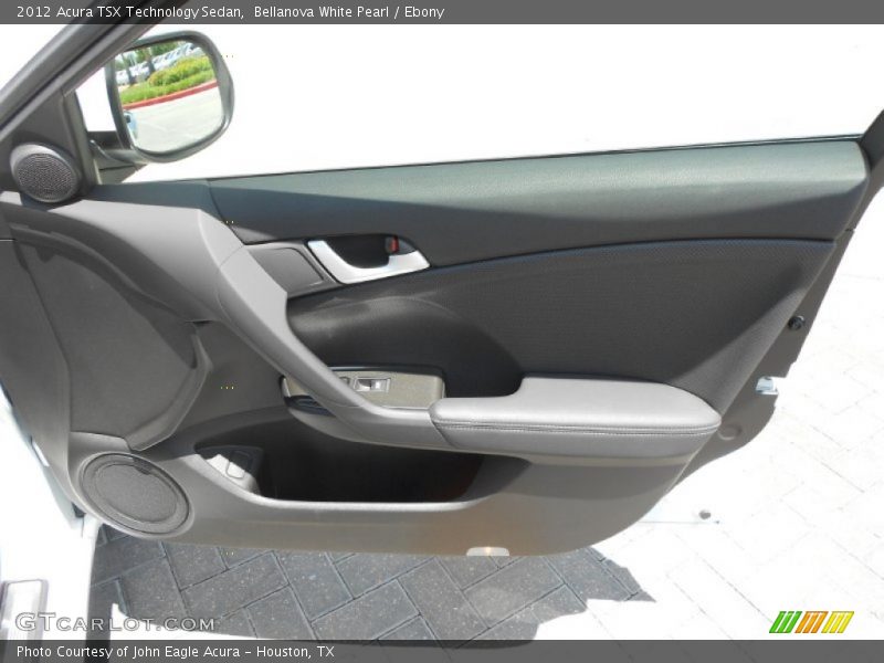 Bellanova White Pearl / Ebony 2012 Acura TSX Technology Sedan