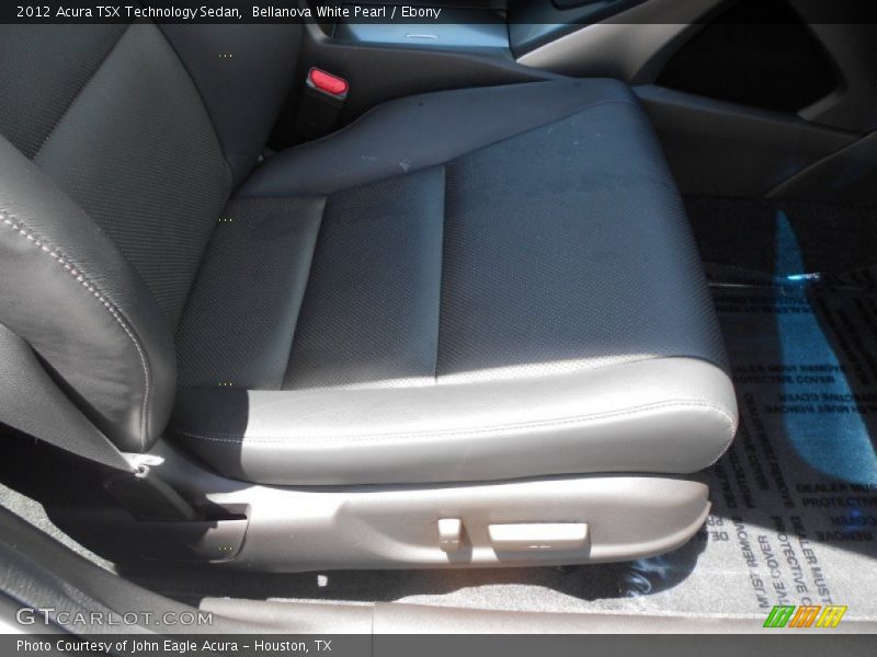 Bellanova White Pearl / Ebony 2012 Acura TSX Technology Sedan