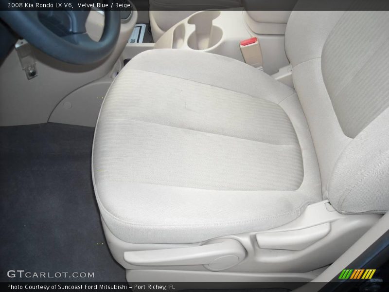Velvet Blue / Beige 2008 Kia Rondo LX V6