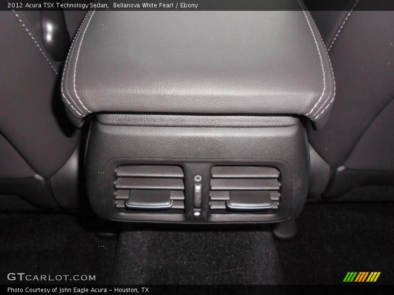 Bellanova White Pearl / Ebony 2012 Acura TSX Technology Sedan